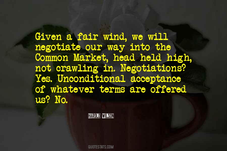 Quotes About Unconditional Acceptance #6863