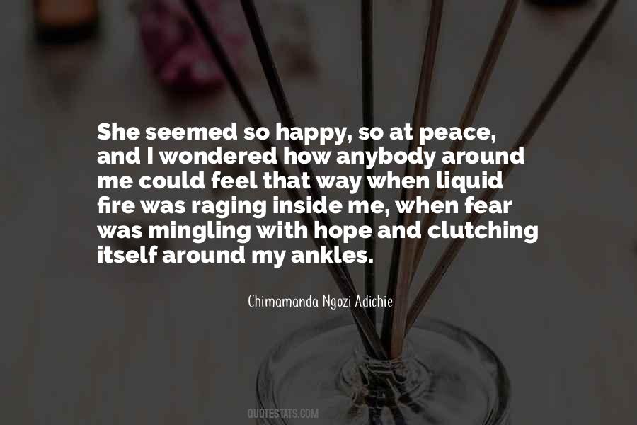 Quotes About Inside Feelings #1219538
