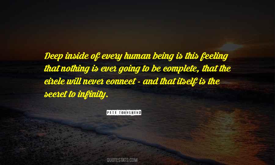 Quotes About Inside Feelings #720377