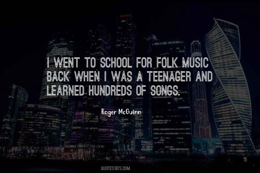 Quotes About Folk Songs #724572