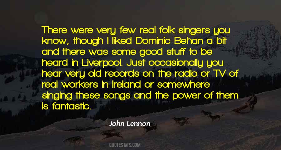 Quotes About Folk Songs #785073