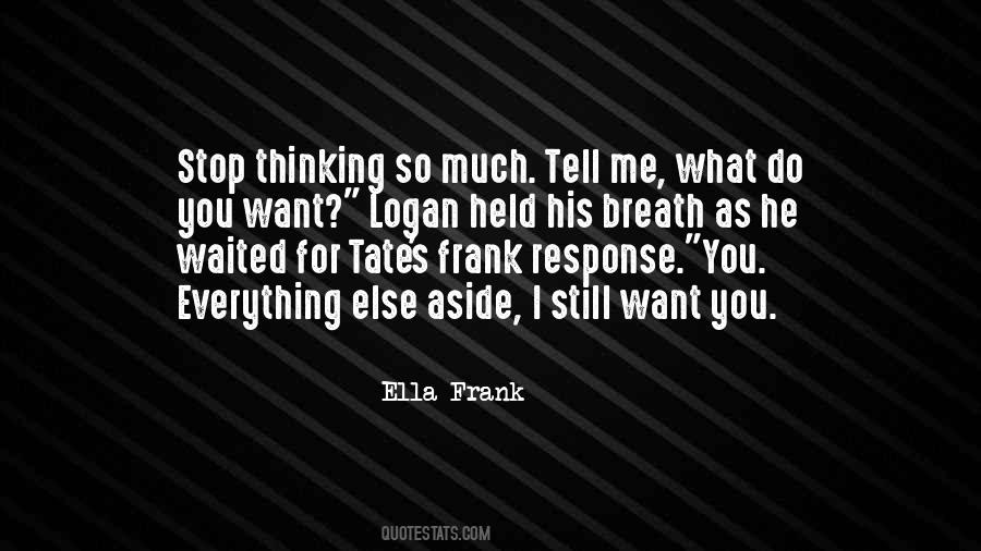 Logan's Quotes #107545