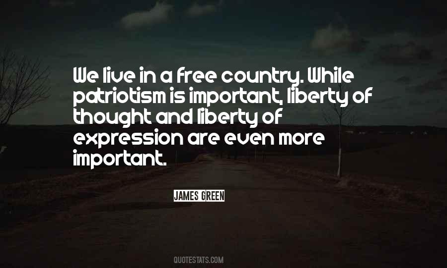 Quotes About Free Expression #1105565