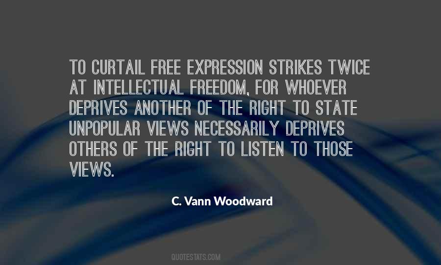 Quotes About Free Expression #1221121
