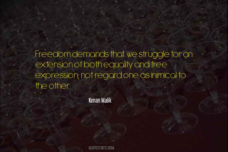 Quotes About Free Expression #1658706