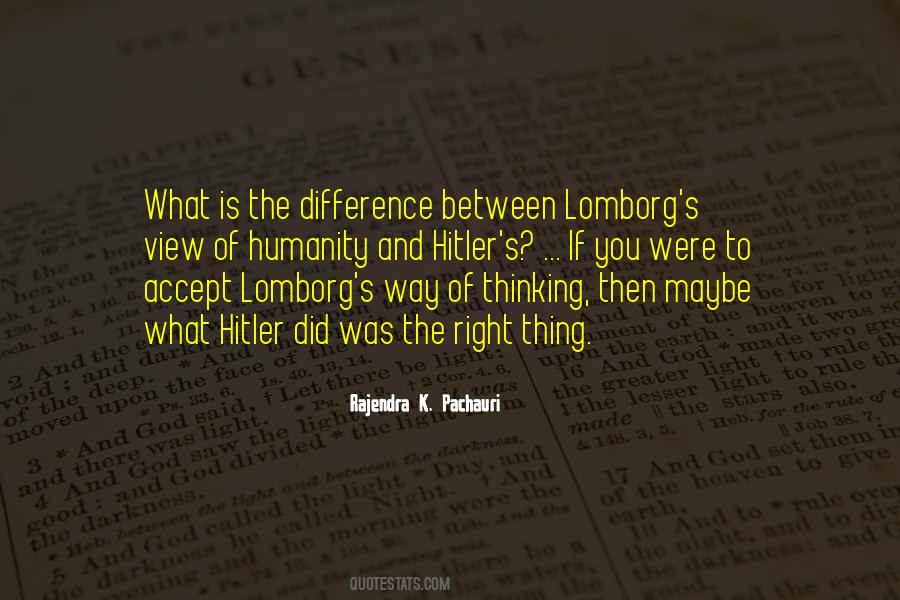 Lomborg's Quotes #681966