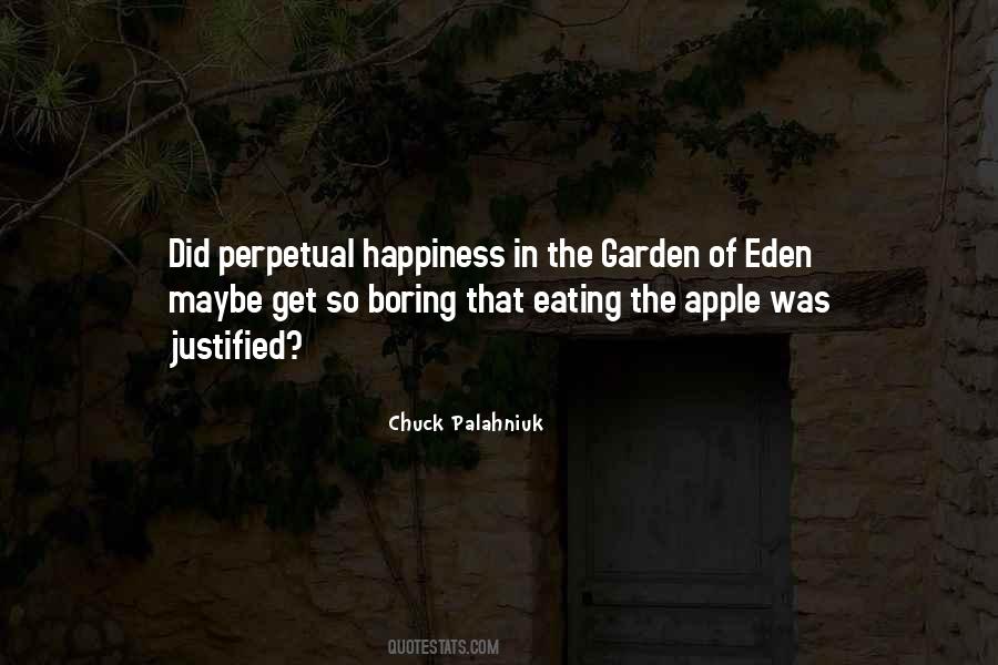 Quotes About Garden Of Eden #699410