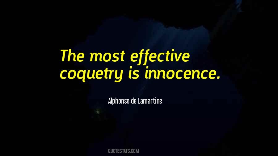 Quotes About Coquetry #1161605