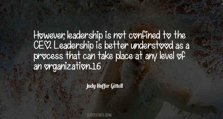 Quotes About Ceo Leadership #1105320