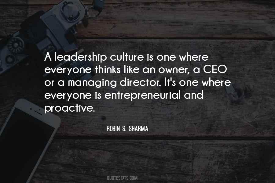 Quotes About Ceo Leadership #1546938