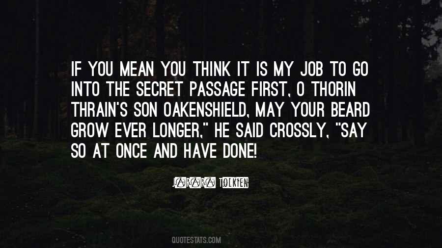 Quotes About Passage #1289210