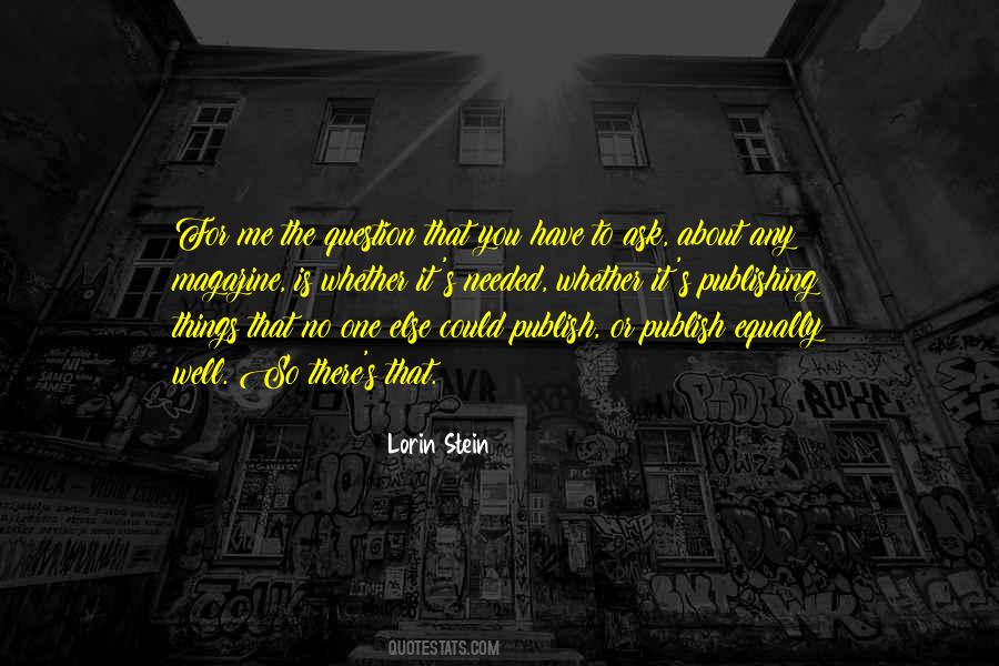 Lorin Quotes #922948