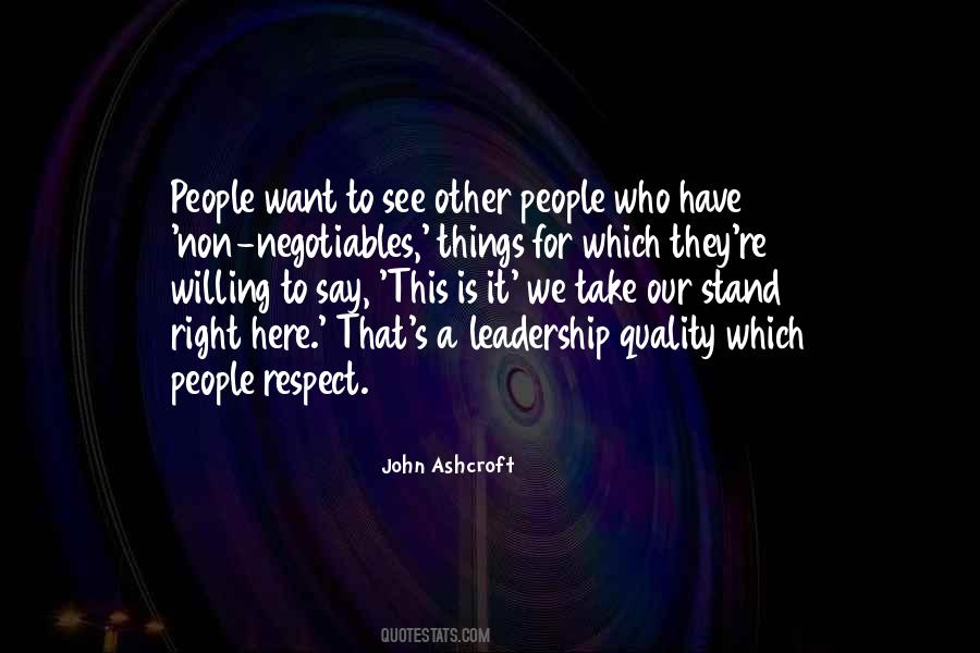 Quotes About Leadership And Respect #1689694