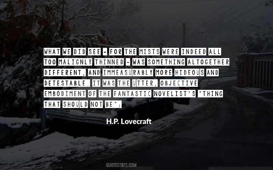 Lovecraft's Quotes #1010046