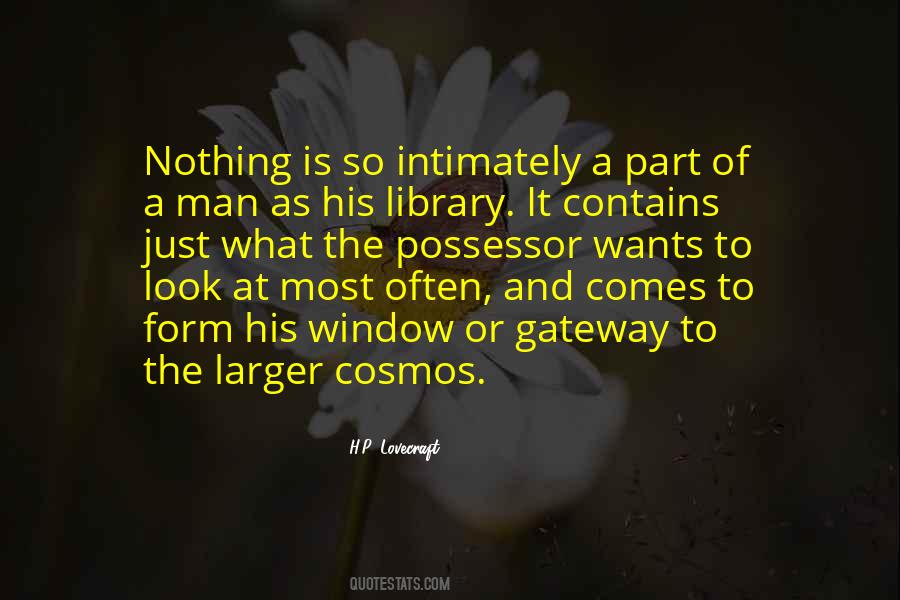 Lovecraft's Quotes #68985