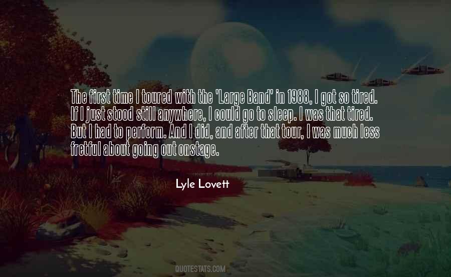 Lovett Quotes #1035223