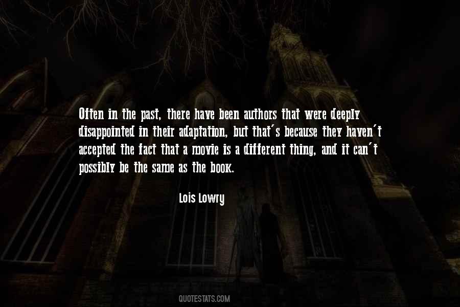 Lowry's Quotes #1265879