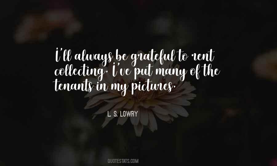 Lowry's Quotes #1474509