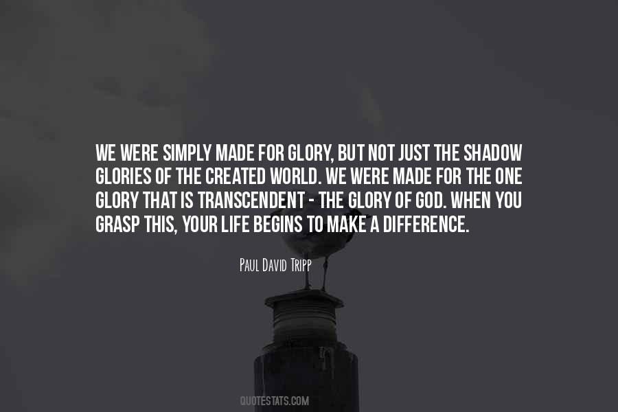 Quotes About Glory Of God #1058292