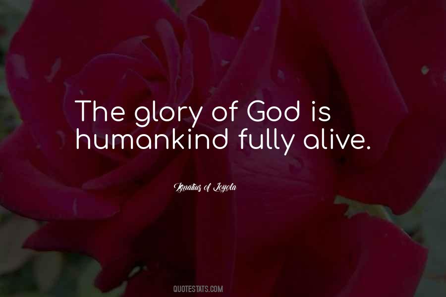 Quotes About Glory Of God #1152982