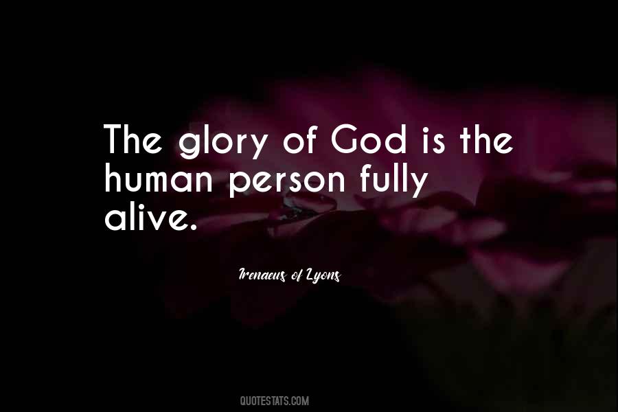 Quotes About Glory Of God #1337108