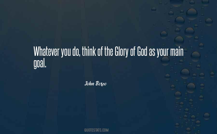 Quotes About Glory Of God #1539022