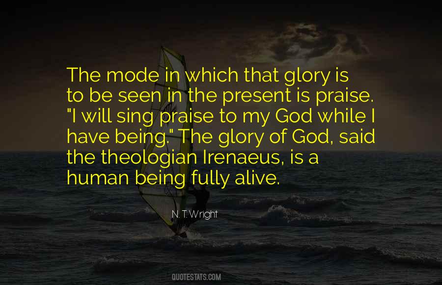 Quotes About Glory Of God #1853659