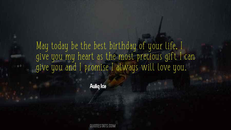 Quotes About Happy Birthday My Love #1795598