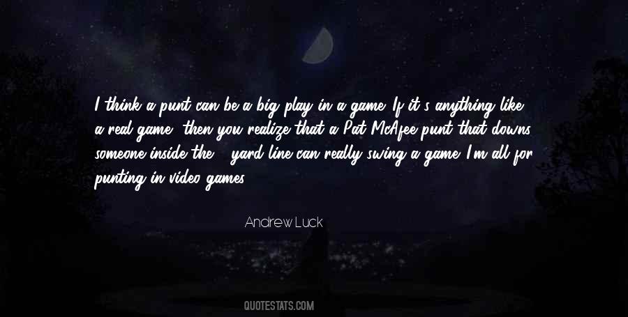 Luck's Quotes #99353