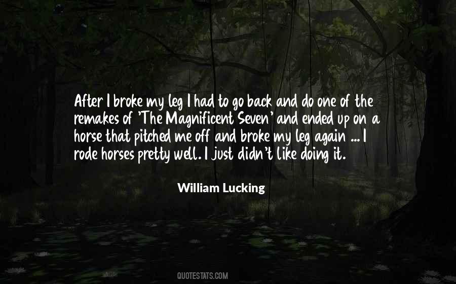 Lucking Quotes #285260
