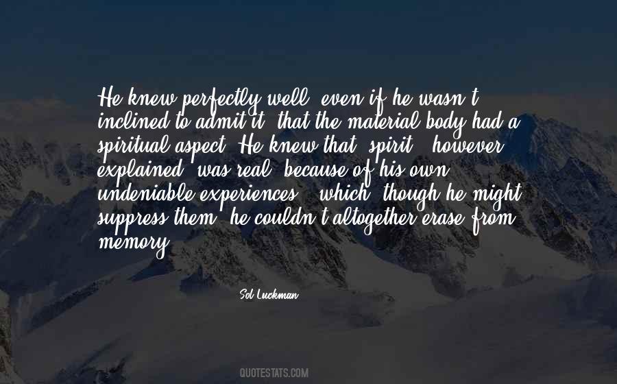 Luckman Quotes #132056