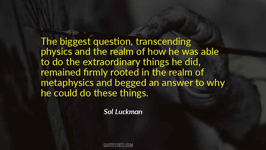 Luckman Quotes #1791105