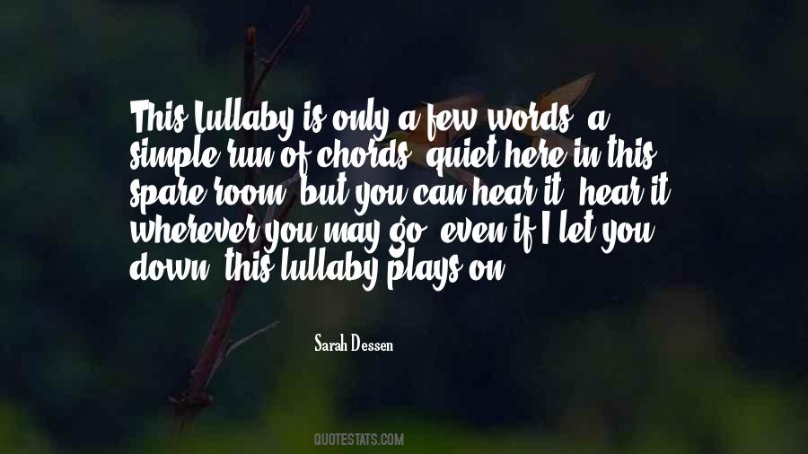 Lullaby's Quotes #629560