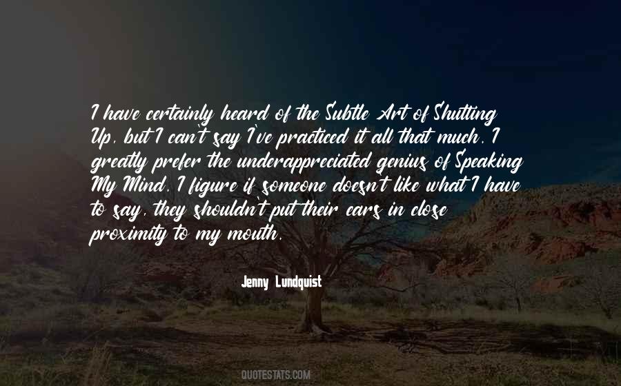 Lundquist Quotes #567745