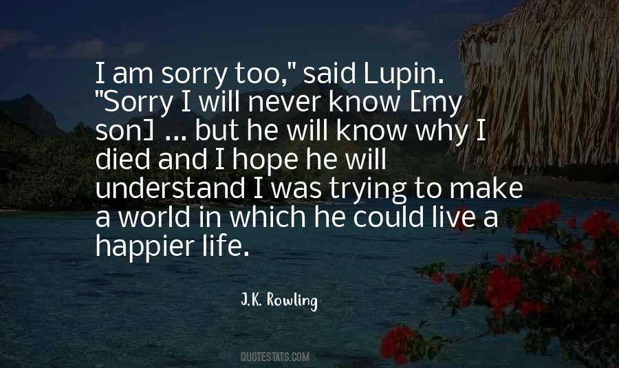 Lupin's Quotes #1511209