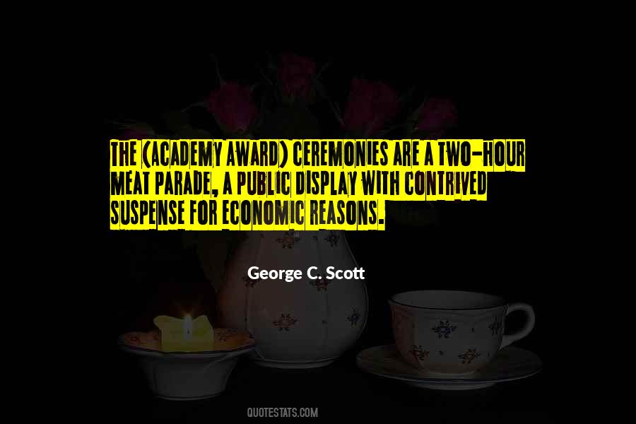 Quotes About Awards Ceremonies #205670