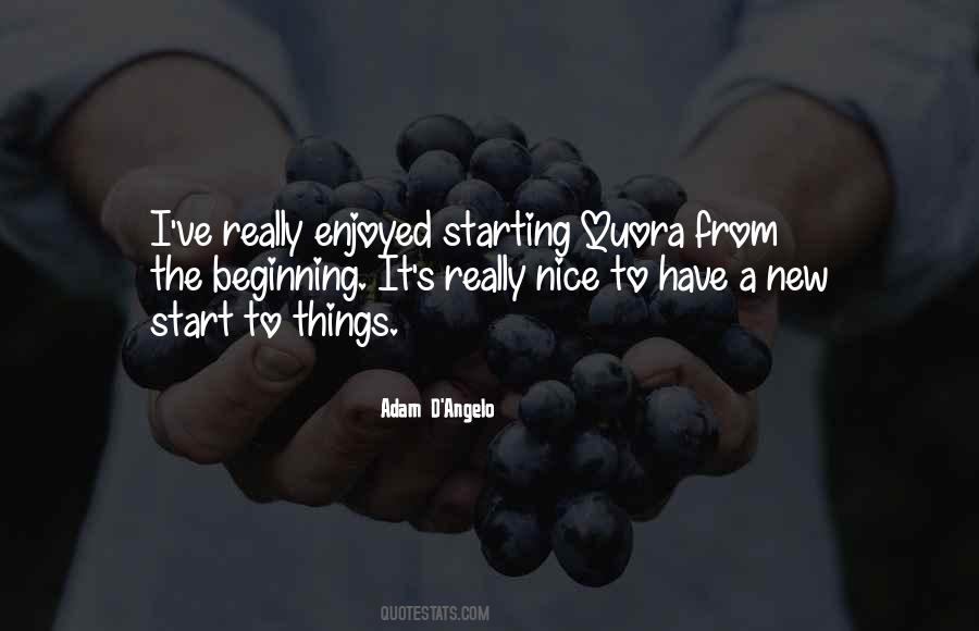 Quotes About Starting New #761622