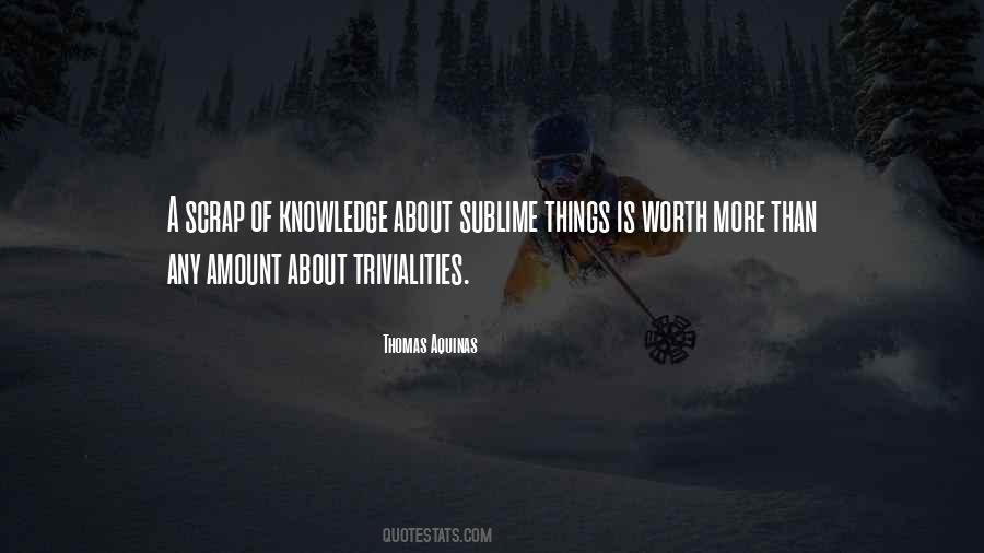 Quotes About Trivialities #199611