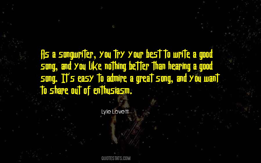 Lyle Quotes #38700