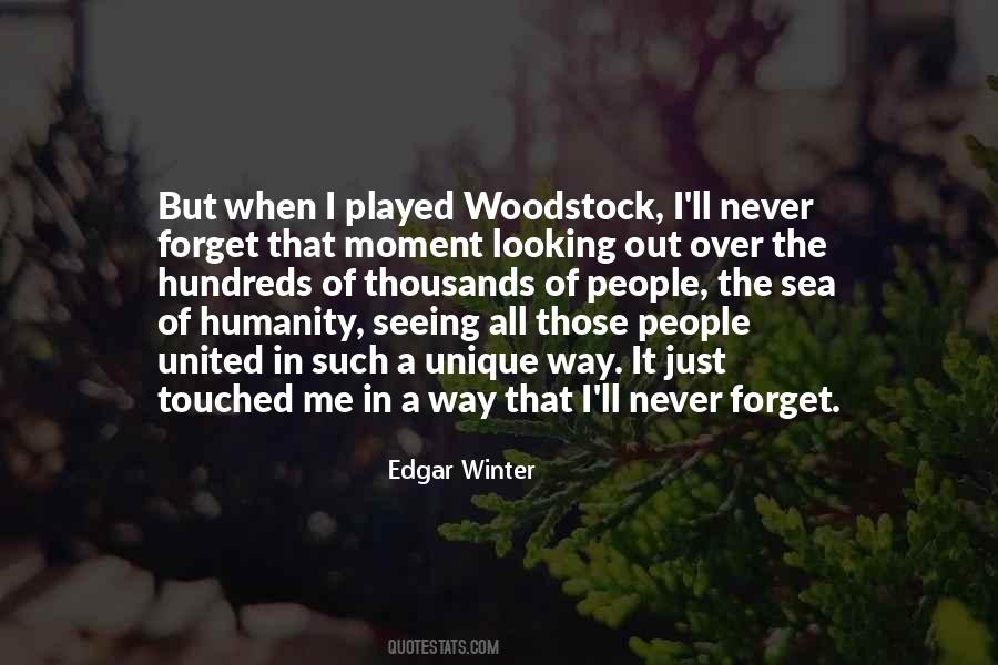 Quotes About Woodstock #1223258