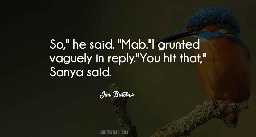 Mab's Quotes #867423