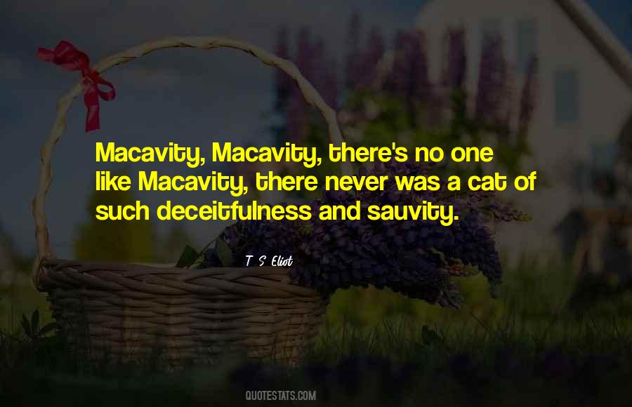 Macavity Quotes #1631816