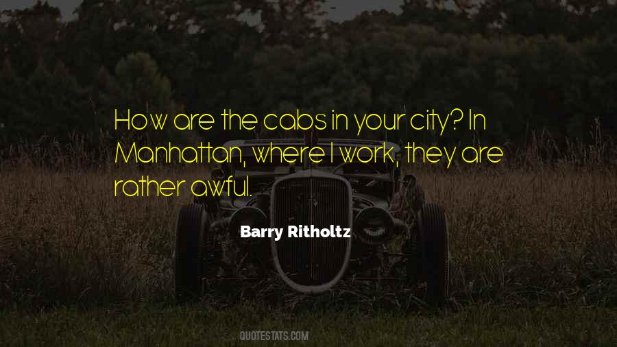 Quotes About Cabs #1484135