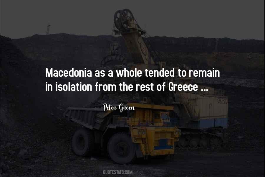 Macedonia's Quotes #1369327