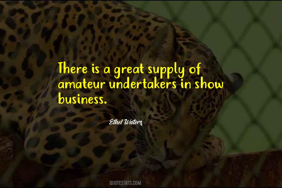 Quotes About Undertakers #641856