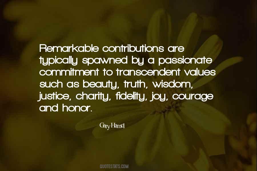Quotes About Honor Courage And Commitment #1624828