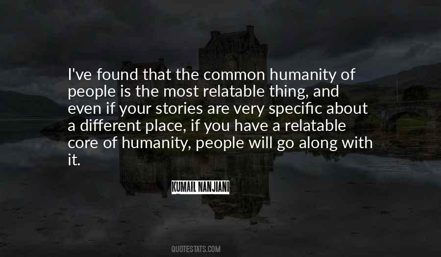 Quotes About Common Humanity #1062915