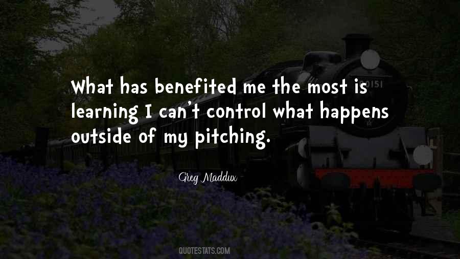 Maddux Quotes #415038