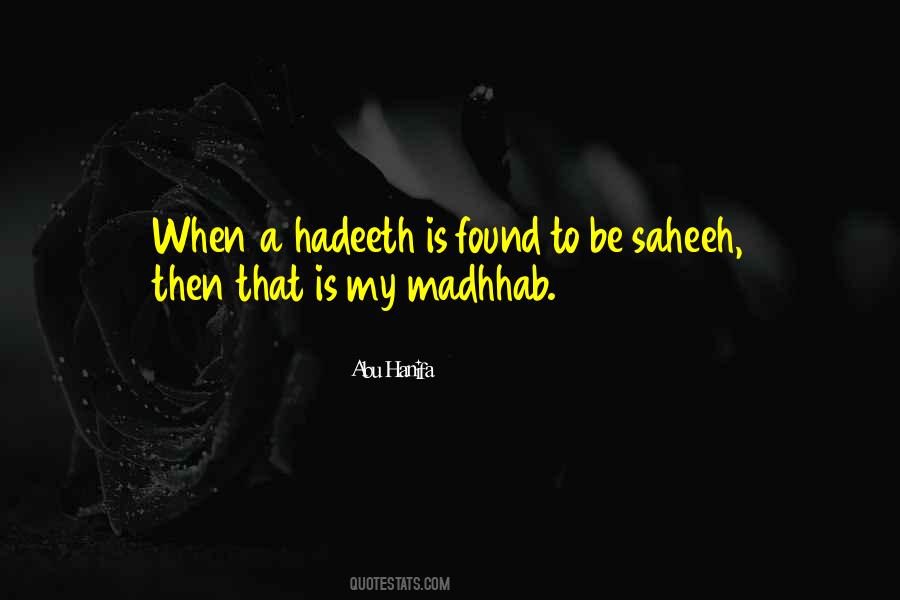 Madhhab Quotes #1439764