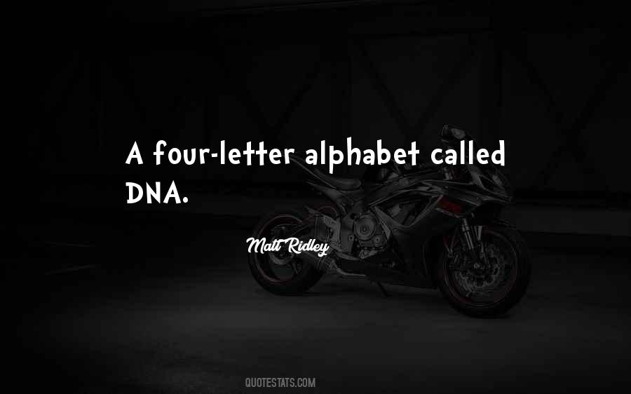 Quotes About Dna #1387545